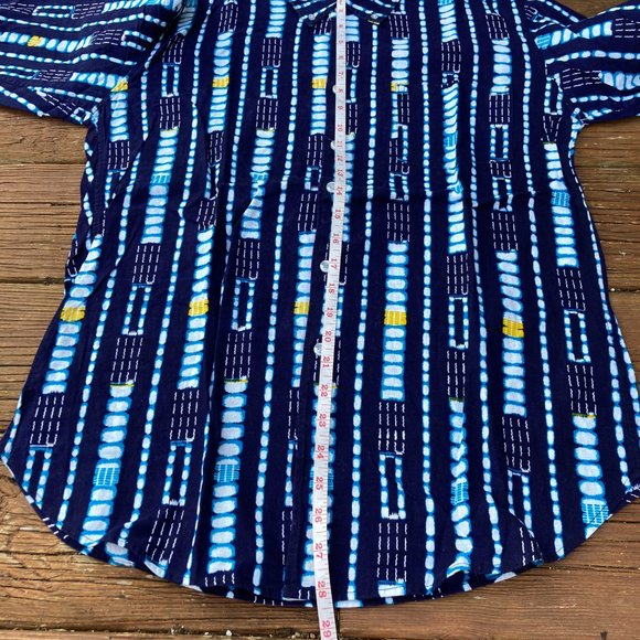 Royal Jelly Harlem Africa Batik button down shirt - Picture 7 of 7